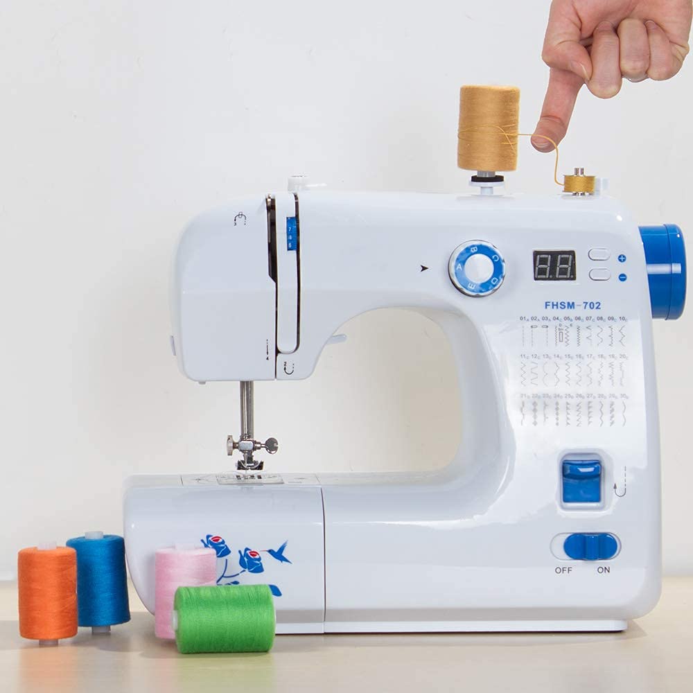 NEX Sewing Thread 24 Spools, 1000 Yards Each Cotton Thread Kit for Hand Stitching & Sewing Machine, Quilting, Embroidery - 24 Colors