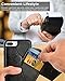 iPhone 7 Plus/iPhone 8 Plus Wallet Case, ZVEdeng Leather Durable Shockproof iPhone 7/8 Plus Card Holder Cases with ID Credit Card Slot for Apple iPhone 7 Plus (2016) / iPhone 8 Plus (2017) - Black