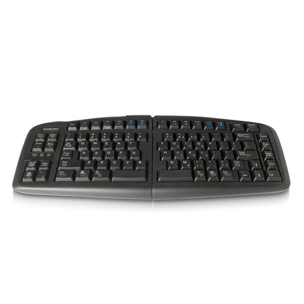 Goldtouch Adjustable QWERTY Keyboard V2 for MAC/PC Black - US layout