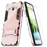 COVRWARE Samsung Galaxy Grand Prime Case - [Slim Series] Armor Protective Case [Kickstand] [Slim Fit] [Screen Protector]- Rose Gold (CW-G530-SL13)
