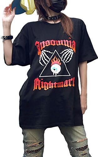 hippies Women's Tee Tshirts Punkrock Harajuku Kei Vkei One Size 710503