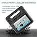 CAM-ULATA Case for iPad 9.7 inch 6th 5th Generation 2018/2017 Shockproof Kids Proof for iPad Air 1 iPad Air 2 Case Cute with Stand Handle for Kids Girls Boys Black