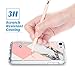 ULAK iPod Touch 6 Case, iPod 5 Case, iPod Touch 7 Clear Case Slim Anti-Scratch Flexible Soft TPU Bumper Hybrid Shockproof Protective Case for Apple iPod Touch 5/6th/7th Gen, Pin Marble