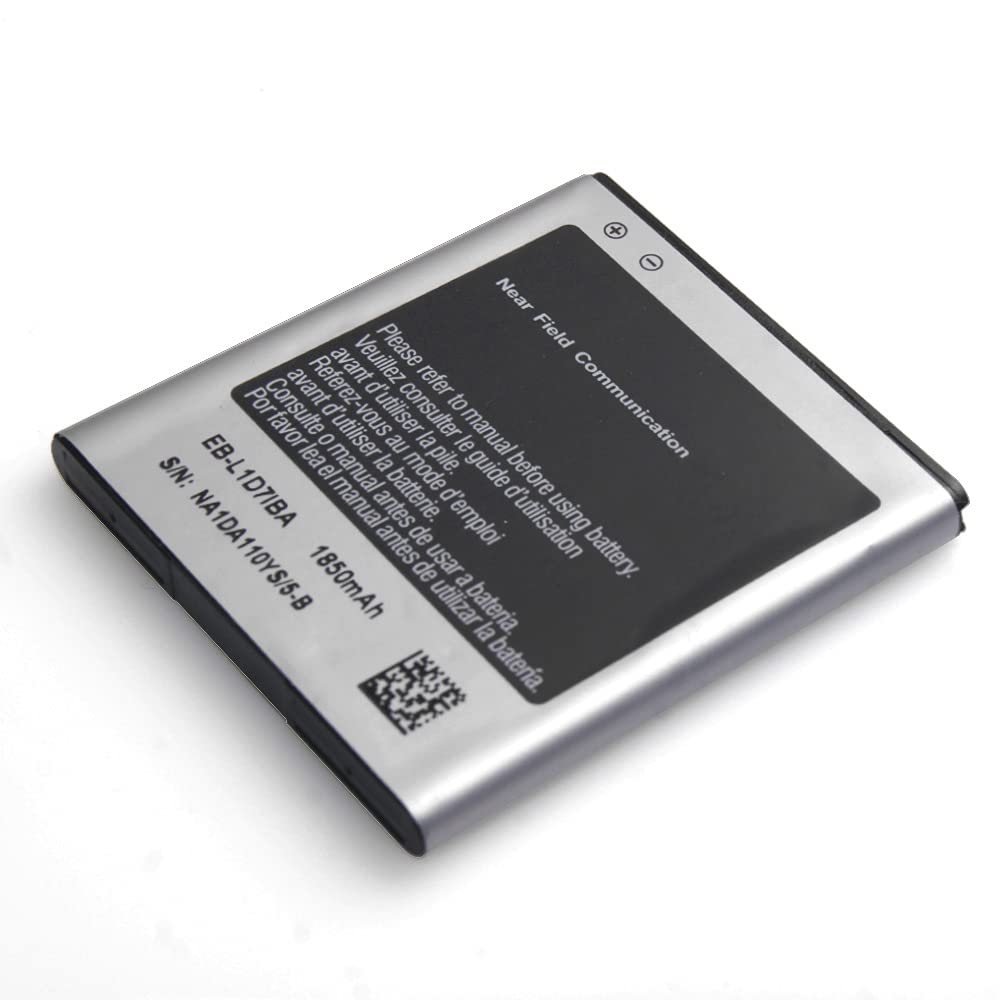 DDONG Only for Samsung Galaxy S II i727 T989 Nexus SPH L700 Replacement Battery EB-L1D71BA 1850mAh