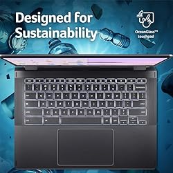 Acer Chromebook Plus Spin 514 Laptop with Google AI