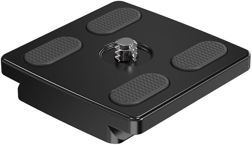 K&F Concept Camera Tripod Quick Release Mounting Plate with Standard 1/4" Screw for Arca Swiss Ball Head DSLR Tripod TM2324 TM2515 TM2534 TC2534 TM2534T TM2235 TM2515T