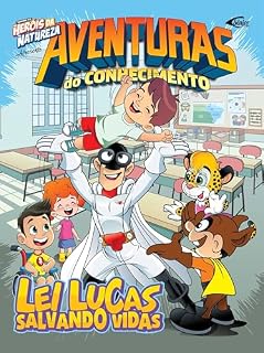 Livro Aventuras do conhecimento - Lei Lucas Salvando Vidas