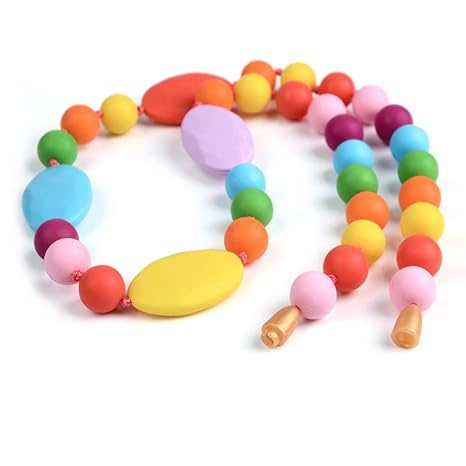 chewable teething necklace