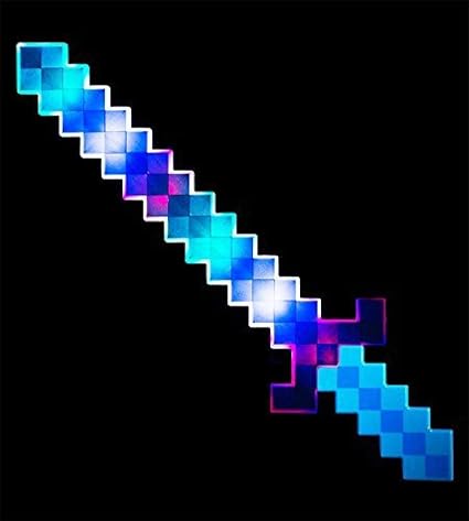 minecraft sword toy light up