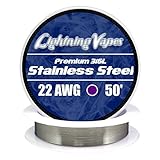 LV Stainless Steel 316L Wire 22 AWG - 50'