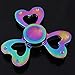 Fidget Spinner Rainbow Hand Spinning Toy EDC Focus Stress Reducer Toy Perfect for Girls Gift (Rainbow Heart)