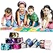 SCIONE Mermaid Slap Bracelets 20 Pack Party Favors Kids Christmas School Classroom Prizes Girls Dance Birthday Party Pack Flip Sequin