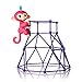 Fingerlings - Jungle Gym Playset + Interactive Baby Monkey Aimee (Coral Pink with Blue Hair) primary