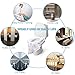 Toilet Seat Covers Disposable, Update Version 20 Pack Potty Seat Covers XL Size Perfect for Toddlers Potty Training and Travel, Waterproof, Individually Wrapped, Non Slip for Kids and Adults