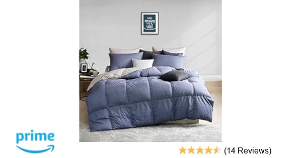 Amazon Com Apsmile Puffy All Seasons Goose Down Comforter