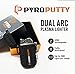 Phone Skope PYRO Putty Winter, Summer, Eco Blend, Emergency Survival Fire Starter (0.5 oz Winter Blend Can + Dual Arc Lighter)
