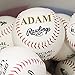 My Personal Memories Custom Personalized Baseball for Ring Bearers Groomsmen Coach - Monogrammed and Engraved