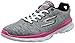 Skechers Performance Womens Go Fit-TR Walking Shoe, Gray/Hot Pink, 9 M US