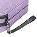LUXJA Insulin Travel Case, Double Layer Insulin Bag for Insulin Pens, Glucose Meter and other Diabetic Supplies (Bag Only), Purple