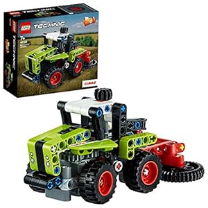 LEGO Technic Mini CLAAS XERION, Veicolo Giocattolo 2in1 Trattore e Mietitrebbia, Costruzioni per Bambini di 7+ Anni, 42102 LEGO