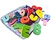 Freddie and Sebbie Bath Toys, Non Toxic Luxury 36 Piece Set Bath Letters and Numbers with Toy Organizer