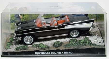 Amazon 1 43 007 ボンドカー Chevrolet Bel Air ドクター ノオ ミニカー ダイキャストカー おもちゃ