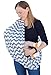Nursing Scarf for Breastfeeding | Infinity Nursing Cover Hides Back for Privacy