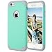 AILUN Phone Case for iPhone 6s iPhone 6 Soft Interior Silicone Bumper Hard Shell Solid PC Back Shock-Absorption Skid-Proof Anti-Scratch Hybrid Dual Layer Slim Cover Green