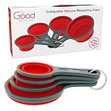 Collapsible Nesting Silicone Measuring Cups- 4pc