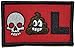 Deadpool Emoji - 2x3 Morale Funny Hook Fastener Patch