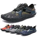 Water Shoes for Men and Women Barefoot Quick-Dry Aqua Sock Outdoor Athletic Sport Shoes for Kayaking, Boating, Hiking, Surfing, Walking