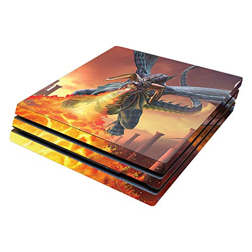 MightySkins Skin Compatible with Sony PS4 Pro Console - Line of Fire | Protecti…
