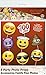 Emoji Faces Photo Booth Props - Assorted Designs, 8 Pcs