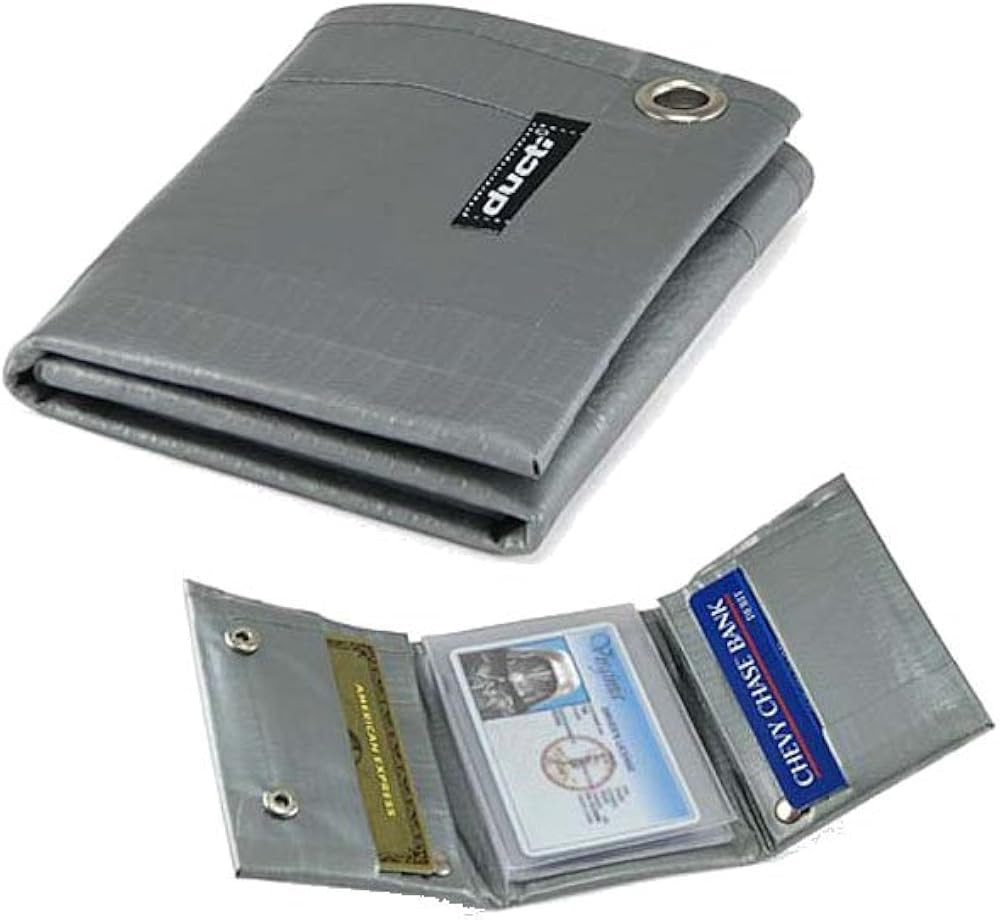 "Silver Triplett Trifold Wallet by Ducti" Amazon.co.uk