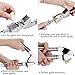 Professional Garlic Press - Stainless Steel Kitchen Utensil Includes Clove Peeler and Cleaning Brush - Best Choice to Mince & Crush Cloves and Ginger