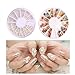Yimart Pack of 20,Nail Art and Gel Acrylic Drawing Painting Brush Set with Dotting Pen Tools (B)