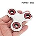 Focus Spinner - (4 Colors) Fidget Spinner Toy For Anxiety Stress Relief Attention Focus For Children / Adult Gift ADHD (White / Red)