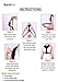 Back Posture Corrector Brace for Women & Men - Support, Adjustable Straps, Comfortable Neoprene Improves Bad Posture - Upper Back/Shoulder Pain Relief, Best Figure 8 Clavicle Brace for Perfect Posture