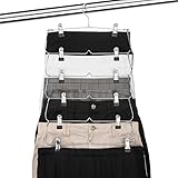 USTECH 6 Tier Skirt Pants Organizer (1 Pack)