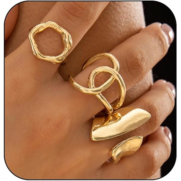 Harry And Henry Gold Rings For Teen Girls Trendy Stuff Gold