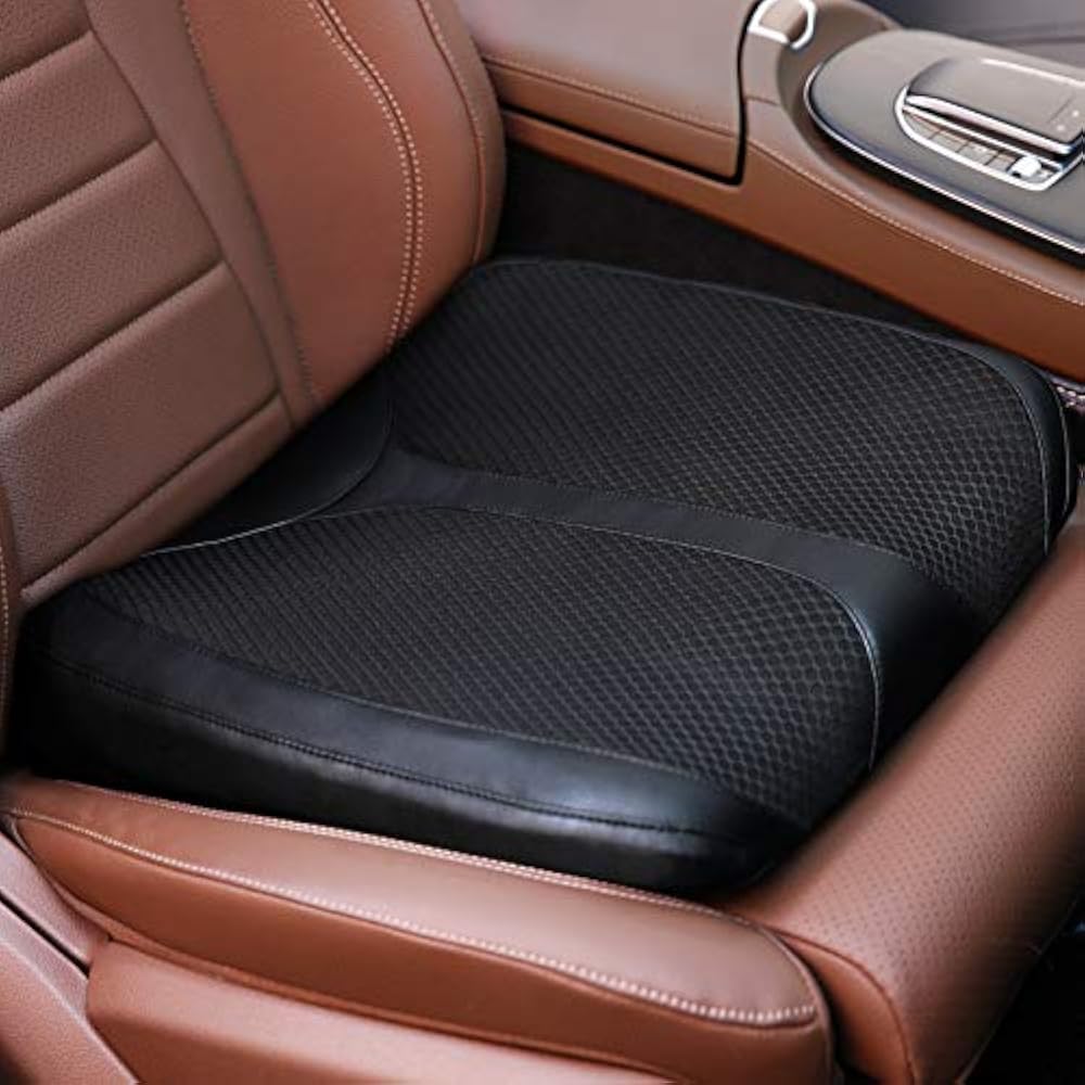 QYILAY Car Memory Foam Heightening Front Seat Cushion For QYILAY Car Memory Foam Heightening Front Seat Cushion For