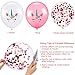 60 Pieces Unicorn Balloons Set Unicorn Birthday Party Decoration Balloons and Rose Gold Confetti Balloons for Party Wedding Favors