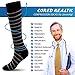 Running Cotton Compression Socks for Women& Men15-20mmhg Graduated 6 Pair Value Pack Knee High Nursing Socks, Maternity SocksA601