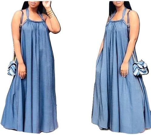 denim maxi dress amazon