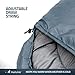 MalloMe Sleeping Bags for Adults Cold Weather & Warm - Backpacking Camping Sleeping Bag for Kids 10-12, Girls, Boys - Lightweight Compact Camping Essentials Gear Accessories Hiking Sleep Must Haves