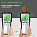 Stud Finder Wall Scanner, 5 in 1 Electric Multifunctional Stud Sensor Beam Finders Wall Detector Center Finding with LCD Display and Audio Alarm for Wood, Metal, Studs, AC Wire