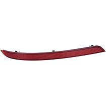 Amazon.com: Bapmic 1668200074 Rear Left Bumper Reflector for  