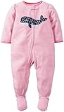 Carters Baby Girls' Embroidered Sleeper