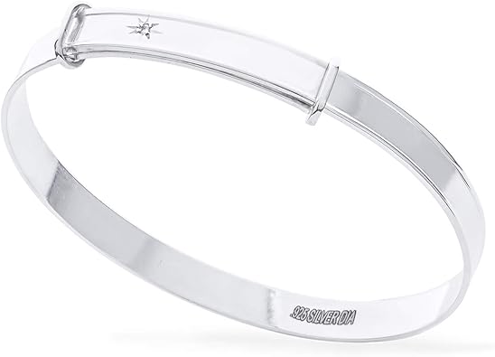 personalised christening bracelet