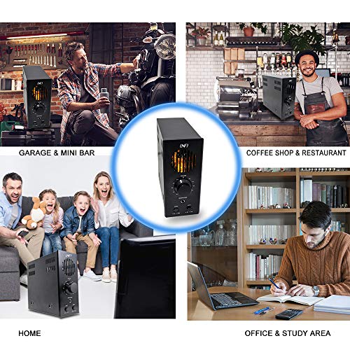 INFI Audio Tube Amplifier Headphone Amplifier with Bluetooth Home Theater Stereo Receiver